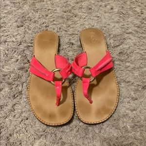Lilly Pulitzer hot pink sandal